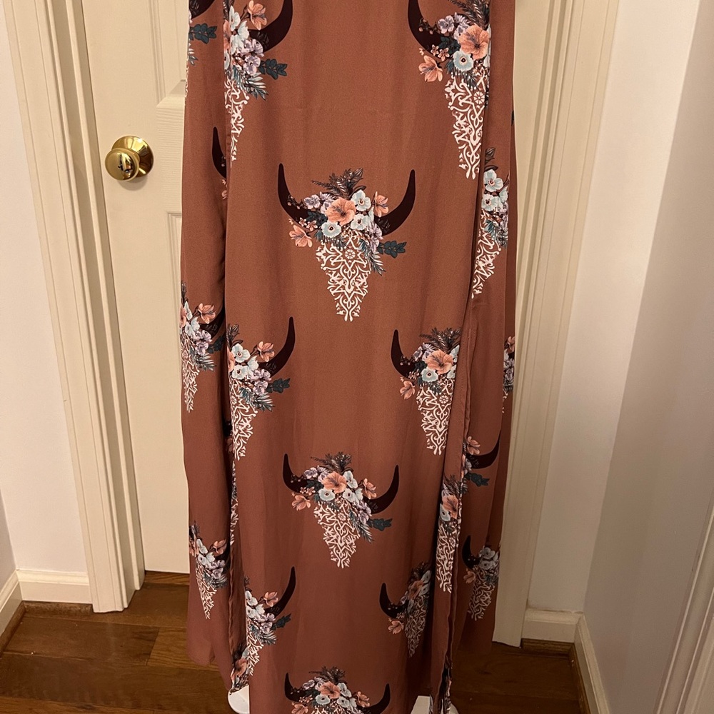 Altar’d State elastic waist maxi skirt